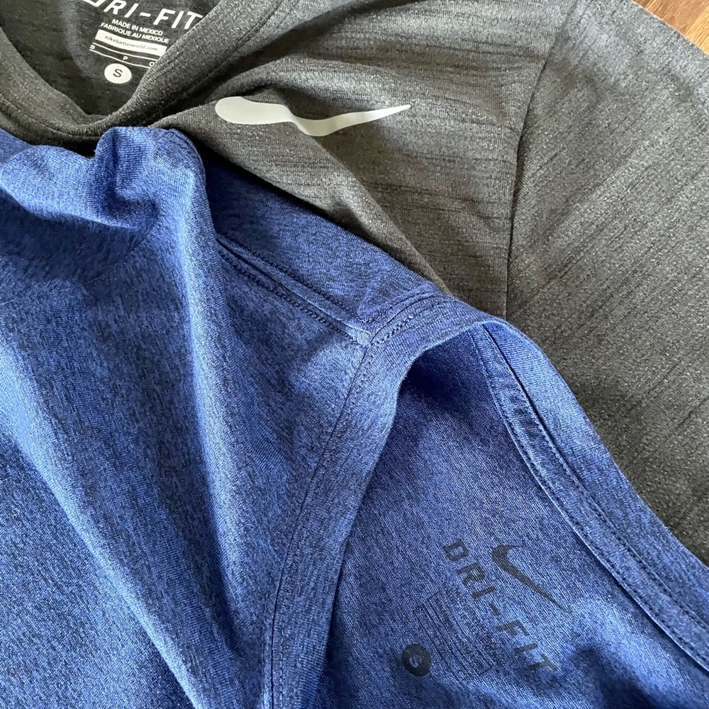 Two Nike Dry Fit Tshirts